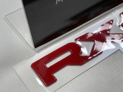 Emblema Trasero Efini Rojo Original JDM Para Mazda RX-7 FD3S – Pieza Rara De Japón