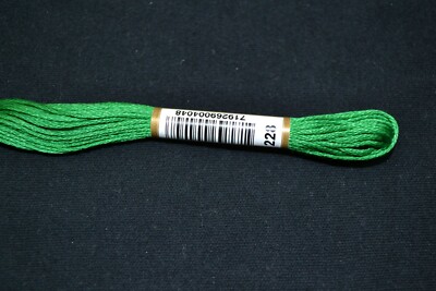 Anchor Cotton Threads for Embroidery Shade 228 Emerald Medium Dark