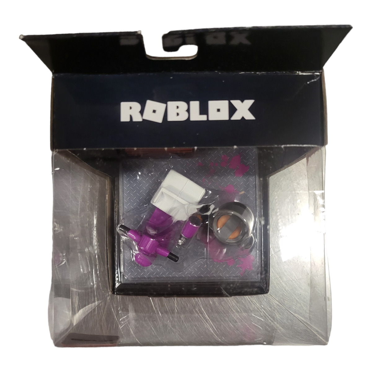 Roblox Welcome To Bloxburg Mechanic Mayhem Mike's Motors Action Figure w/  Code