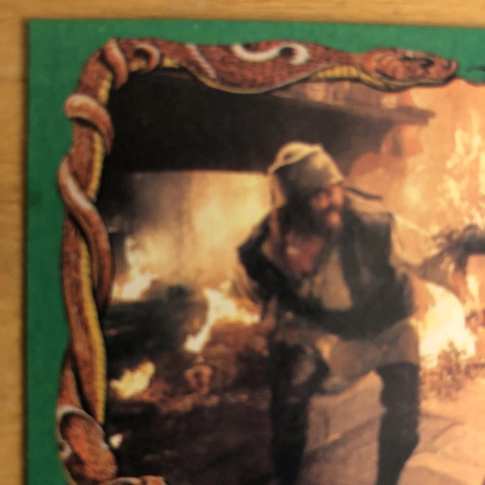 1981 Topps Raiders Of The Lost Ark Struggle To The Death! Card #28 High-Grade NM - Image 2 of 3