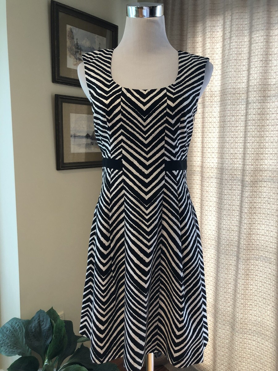 white christmas dresses Women's Blue Stripe Multi-Stitch Stripe Dress main image 0