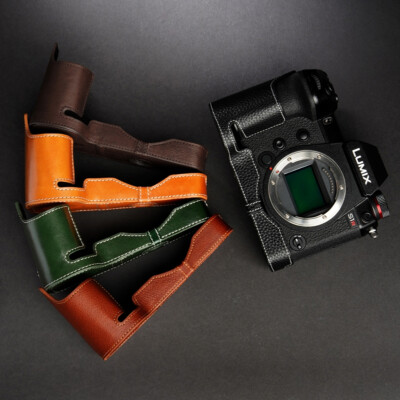 Panasonic LUMIX S1 S1R Leather Half Case Camera Retro Cover Insert