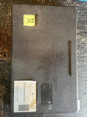 Vintage Plastic Reusable Conductive Container Foam Inside Eastman Kodak Surplus