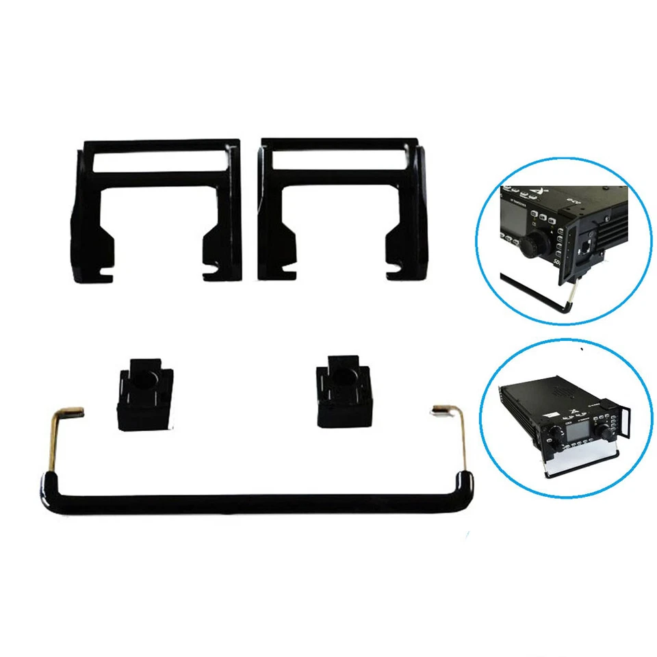 Mounting Bracket stand holder for Xiegu G90 20W QRP SSB/CW/AM/FM HF transceiver - Image 3 of 4