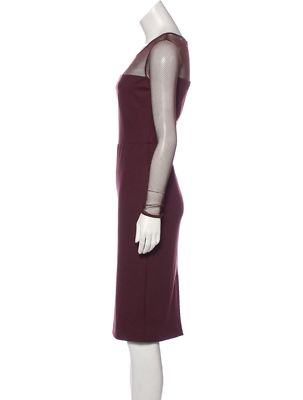 knee length dresses for ladies Marlon Crepe and Mesh Maxi Dress / Black | Meshki