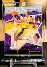 2020-21 LeBron James NBA Hoops WINTER GOLD SP Lights Camera Action Lakers #22💥