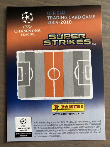 Panini Champions League Frank Lampard Super Strikes Limited Edition 2009/10 - Picture 2 of 2