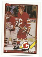 GARY SUTER 1991-92 TOPPS CARD NM-MT+ CONDITION