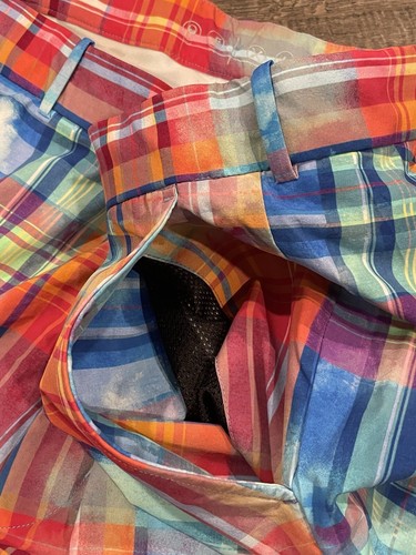 New Mens Polo Ralph Lauren Golf/Swim Classic Fit Plaid Stretch Shorts Size: 38 - Picture 6 of 9