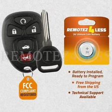 New Replacement Keyless Entry Car Remote Fob for 22733524 + Chip Plus Key n Clip