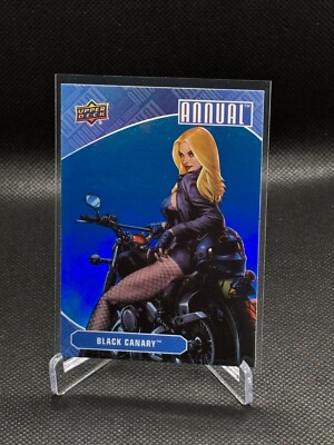 2023-24 Upper Deck DC Annual BLUE FOIL #59 Black Canary