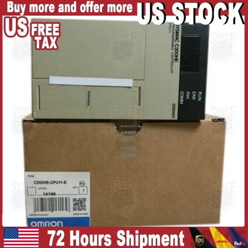 Omron C200HE-CPU11-E CPU Unit C200HECPU11E Fast