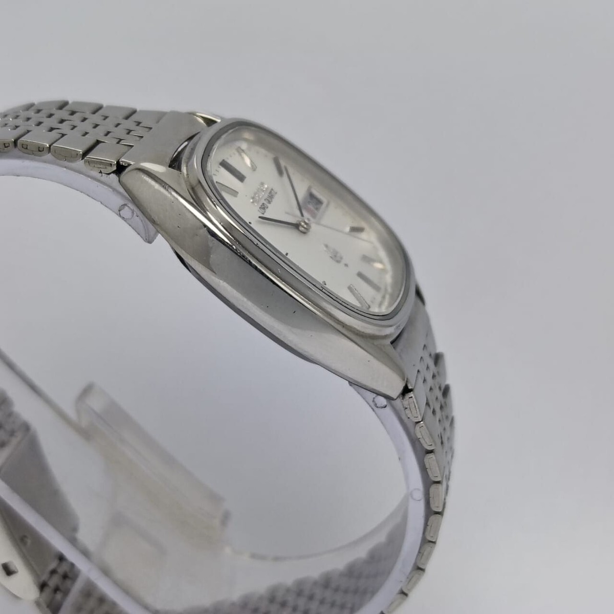 セイコー ロードクォーツ オールド LORD QUART　7853 5030 ▶️Vintage Seiko Lord Quartz Rare Blue Dial 7853-5030 Men's