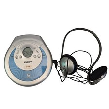 Coby Wireless Car CD Player Model CX-CD750 with wireless transmitter CV-220