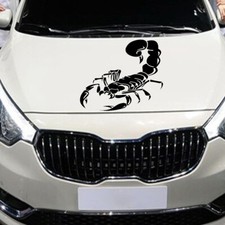 1x Scorpion Car Truck Hood Sticker Self-adhesive Vinyl Graphics Decals Universal