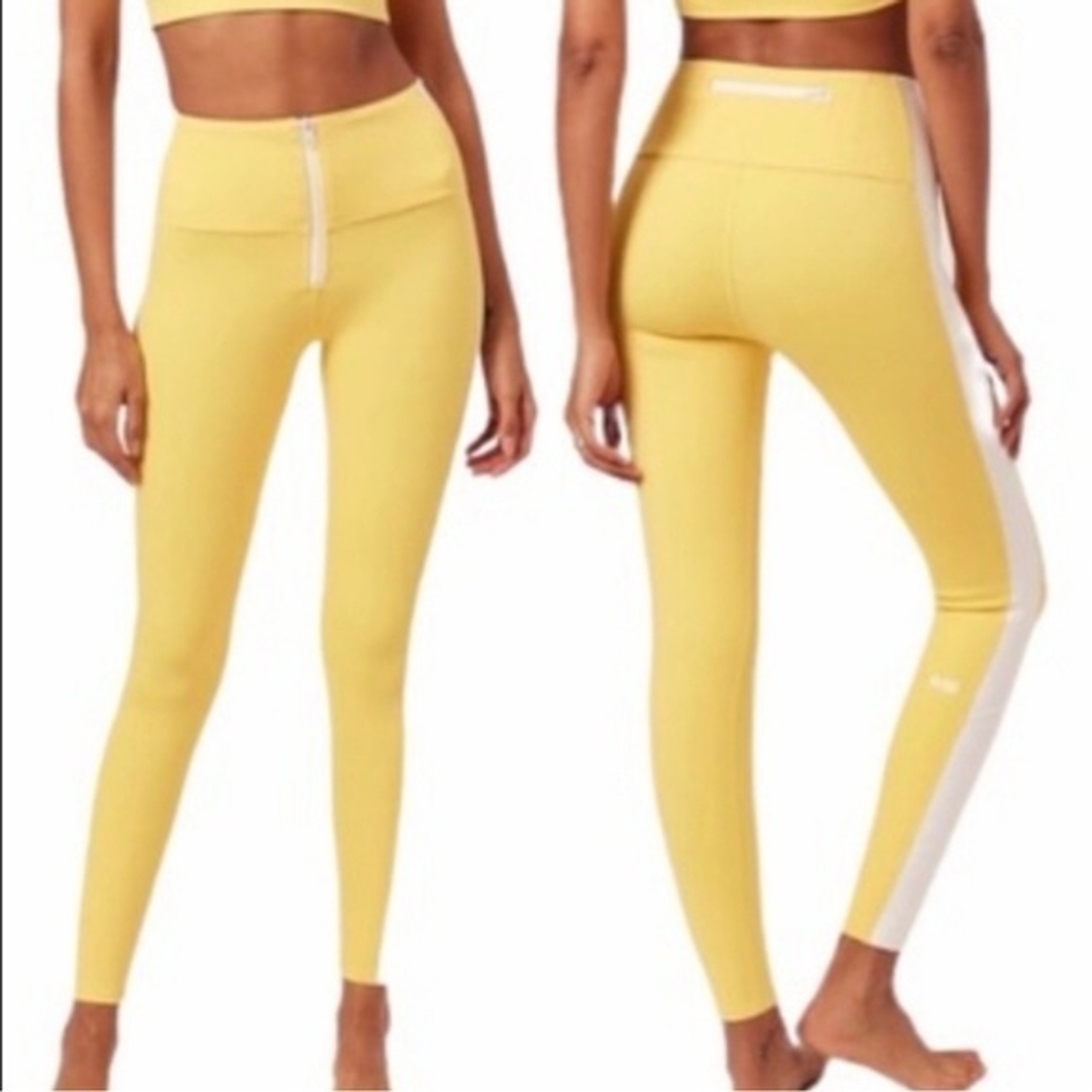 Bandier + Solid & Striped zip front leggings - image 2