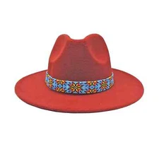 Beaded Hat Band Native American Style Handmade hatband