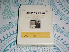 JOHNNY CASH "ORIGINAL GOLDEN HITS VOL.2" 8-Track Tape 1975 SUN