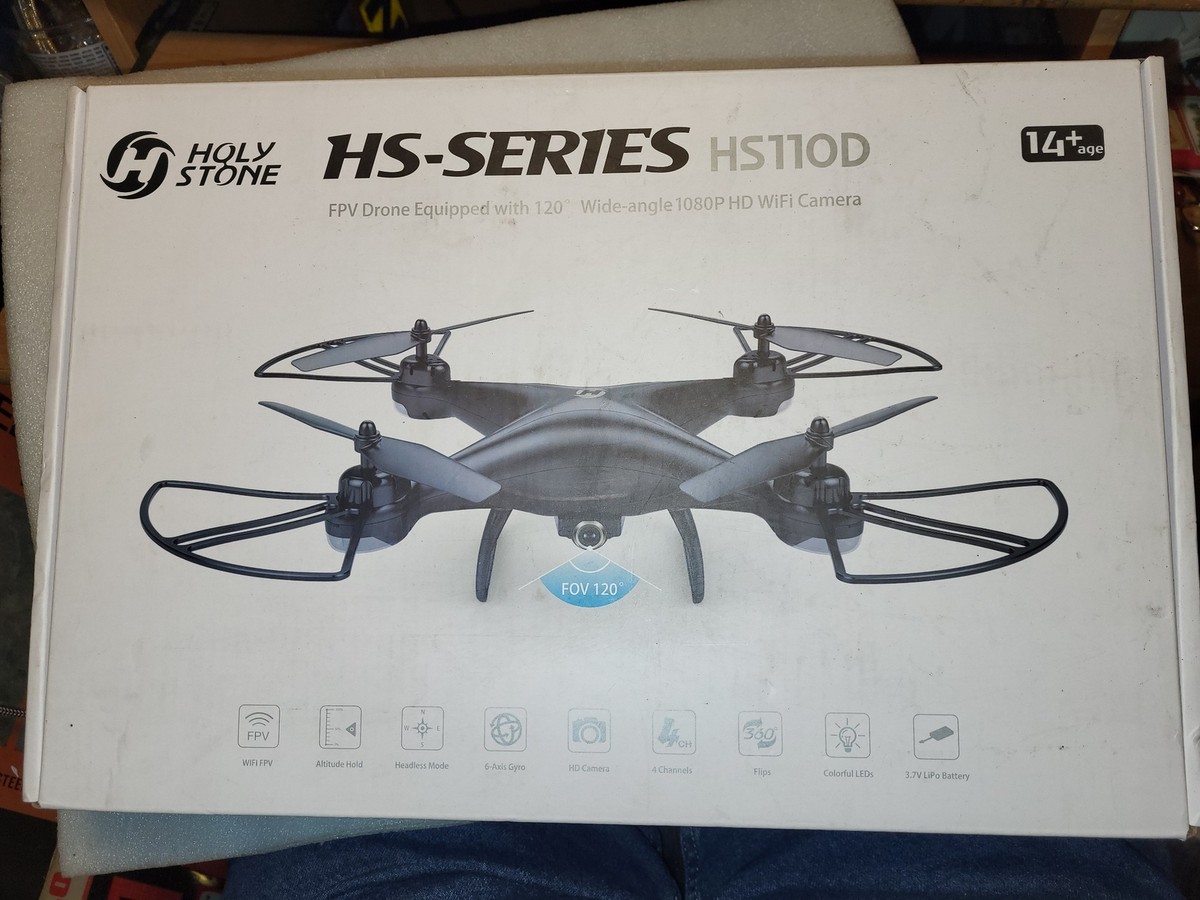 Holy Stone ドローン GPS搭載 HS110D【中古】 Holy Stone HS Series HS110D FPV Drone 1080 HD WiFi Camera | eBay