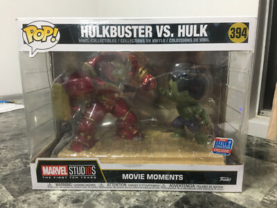 アメコミ FUNKO POP! HULKBUSTER VS HULK 394 Funko Pop! Marvel: Hulkbuster vs Hulk Movie Moments Figures (394