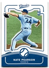 2021 Panini Chronicles Classics Nate Pearson Rookie Toronto Blue Jays #24