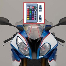 For BMW s1000rr s1krr HP4 RGB Headlight LED Pilot Park Running Lights 2009-2018
