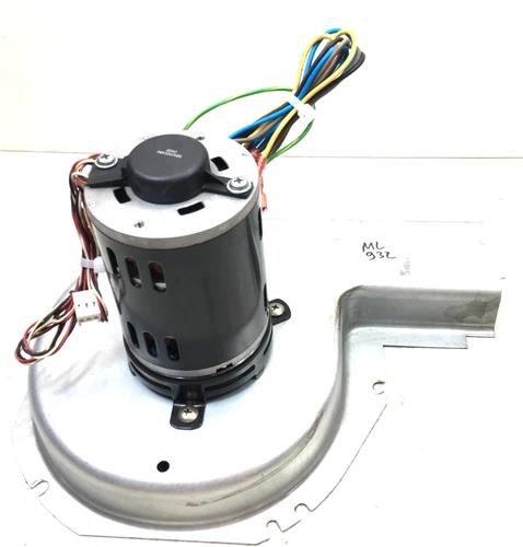 Packard 66649 Draft Inducer Blower Motor 3450 RPM 0.5 A 208/230V used #ML932