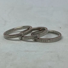 National Park Quarter Ring (Made with actual quarter) Handmade Band