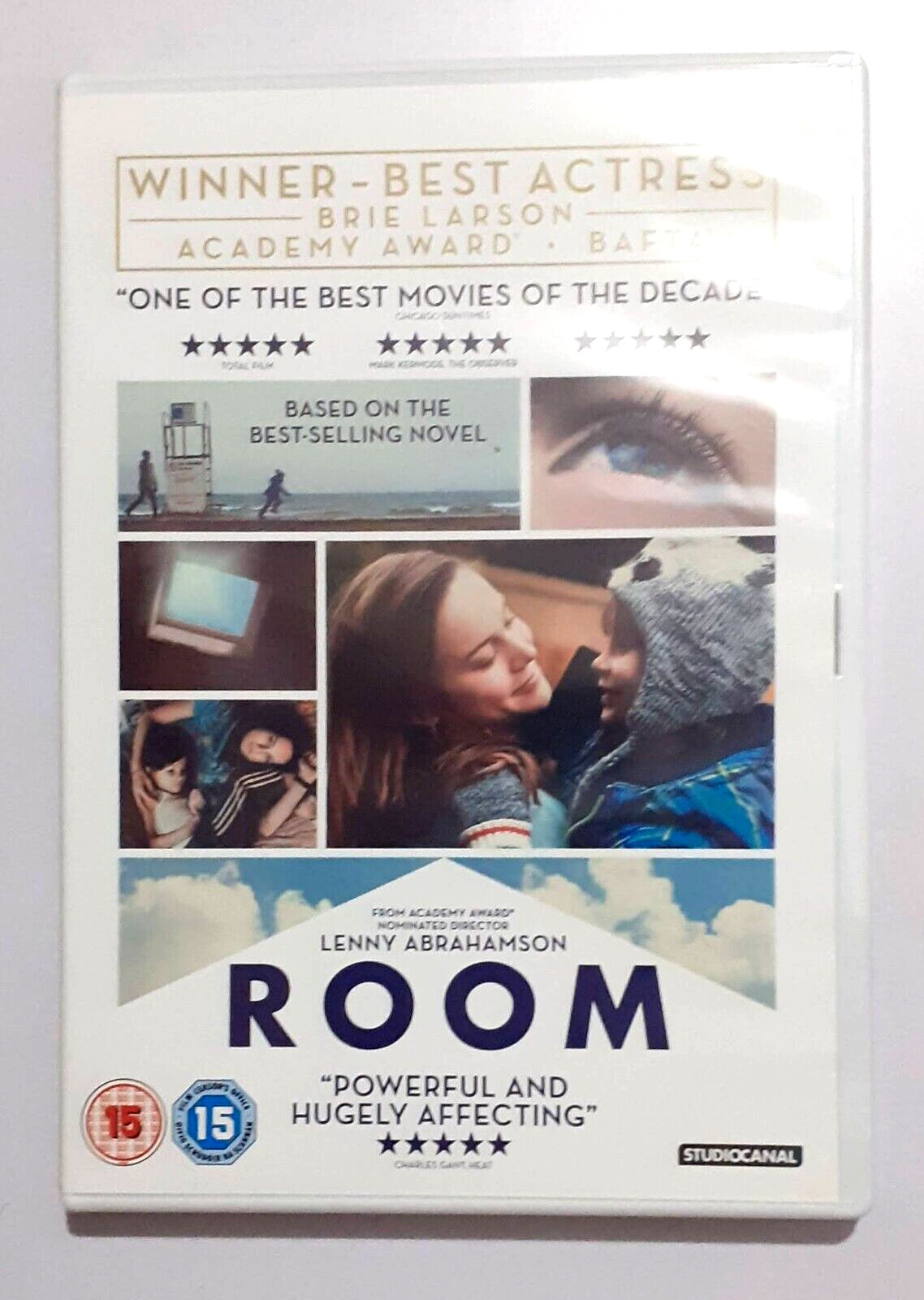 Room DVD Starring Brie Larson