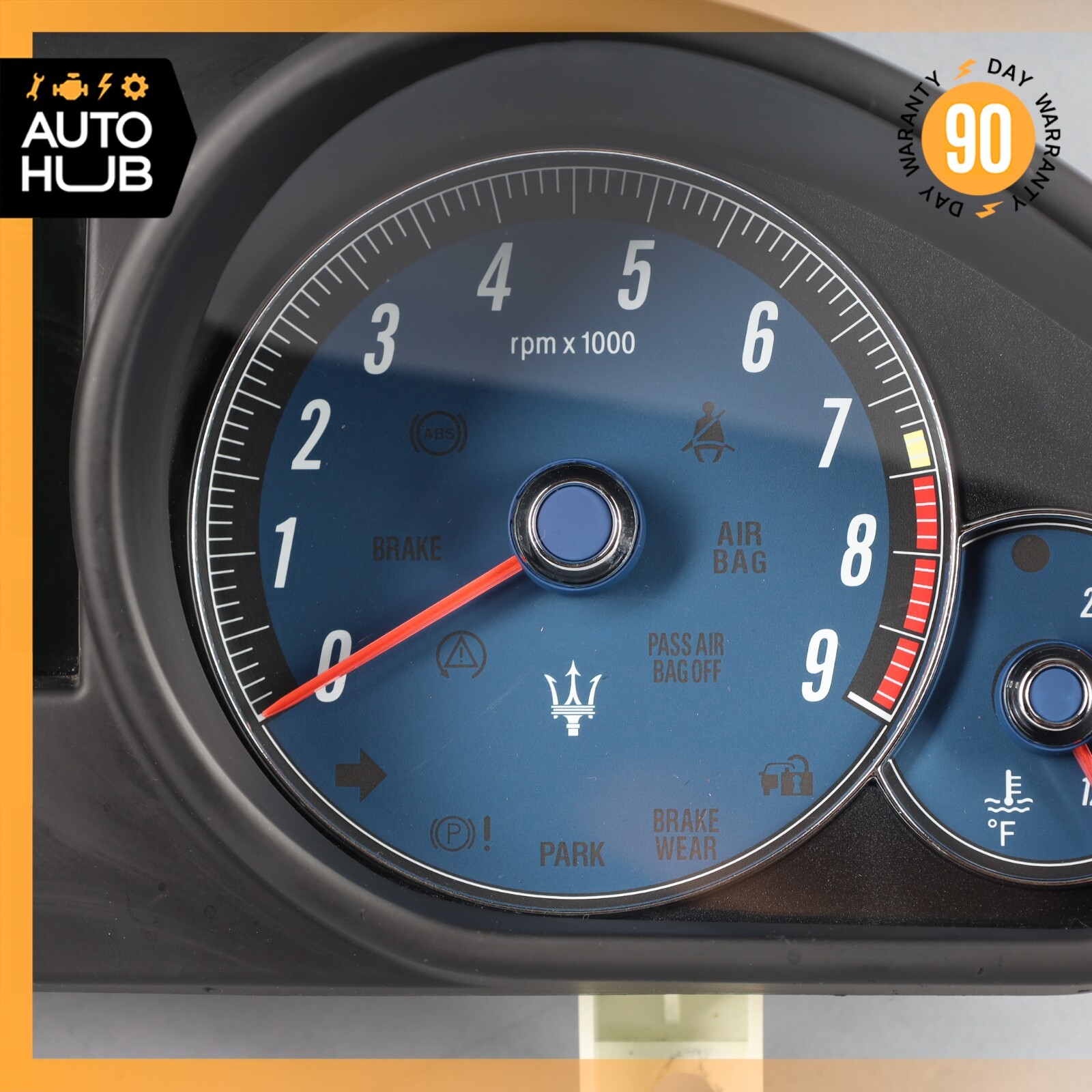 09-12 Maserati GranTurismo S M145 4.7L Instrument Cluster Speedometer OEM 61k