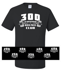 Camiseta Bench Press CLUB 50/50 - Powerlifting Gimnasio Culturismo Fitness Lifting