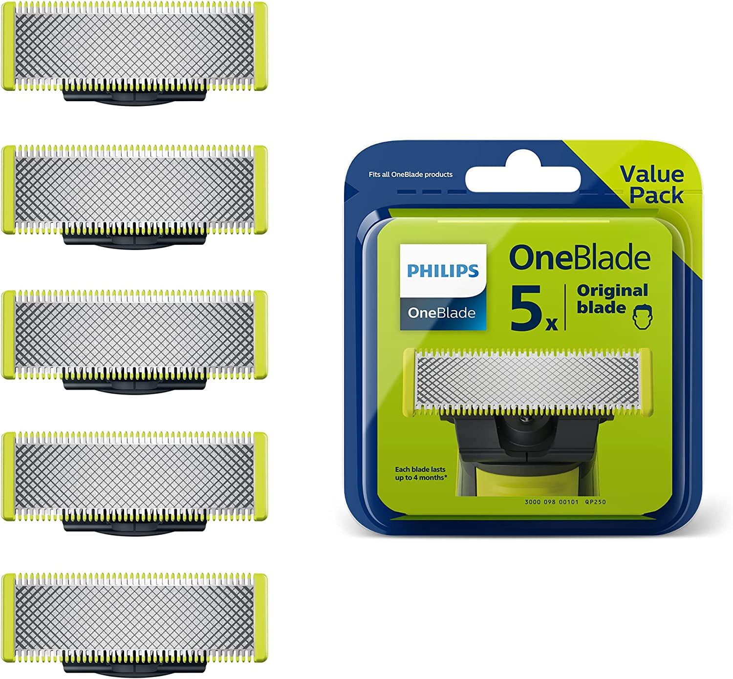 Lame di Ricambio OneBlade: Praticità e Resistenza in Acciaio Inox