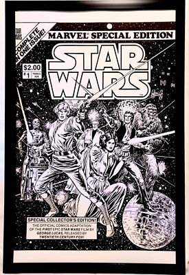 Star Wars Special Edition #3 by Rick Hoberg 11x17 Art Poster Print Marvel Comics