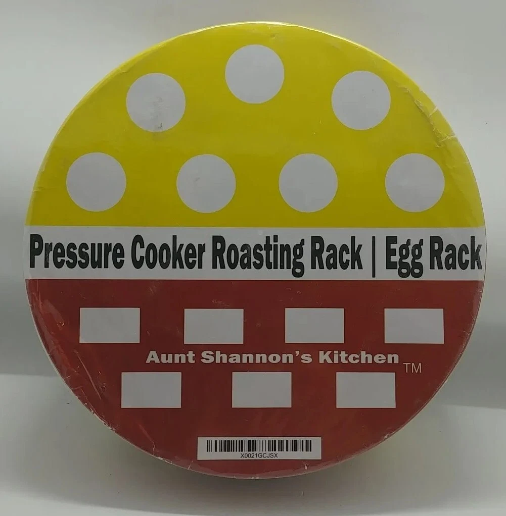 NEW & SEALED Pressure Cooker Roasting & Egg Rack Aunt Shannon's Kitchen (B3-F1)