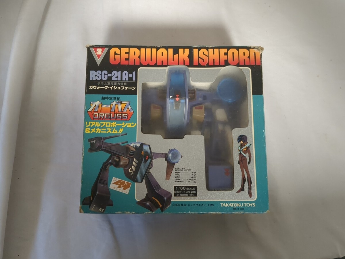 Gerwalk Ishforn RSG-21A-1 Orguss Takatoku Toys Macross 1/60 Scale