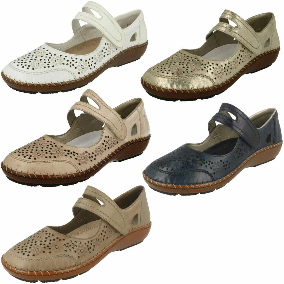 Ladies Rieker Antistress Shoes 44875 eBay
