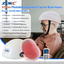 810nm brain Photobiomodulation for Alzheimer Therapy Near Infrared Light helmet