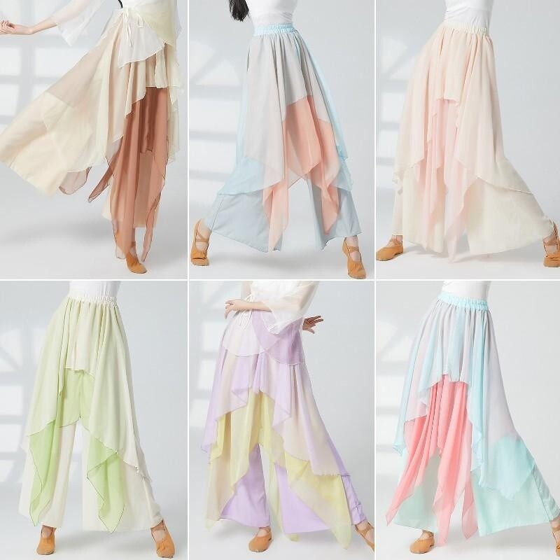 Pantaloni Culotte Ampi Da Danza Classica Per Donna Nuovi In Rete A Strati