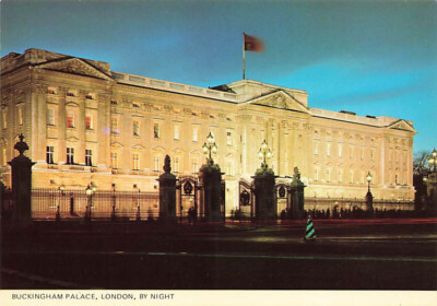 alte AK Buckingham Palace by night, London Ansichtskarte cdg1350f