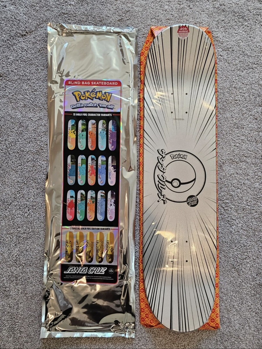 90 ナインティ　buttstain zorlac santacruz Pokemon x Santa Cruz Blind Bag Skateboard - Mewtwo Deck In-Hand