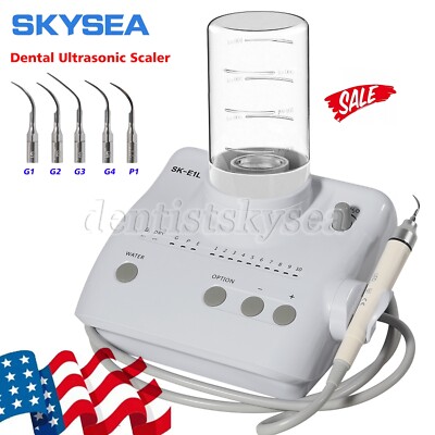 Dental LED Handpiece Ultrasonic Piezo Scaler Bottle F/ EMS Woodpecker CE-NEW