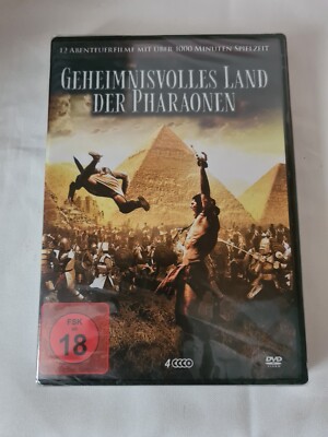Geheimnisvolles Land der Pharaonen -DVD- 12 Filme- NEU und OVP!!
