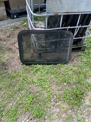 RV Trailer Window, 60X22, Emergency Exit Window, WIth Screens, No