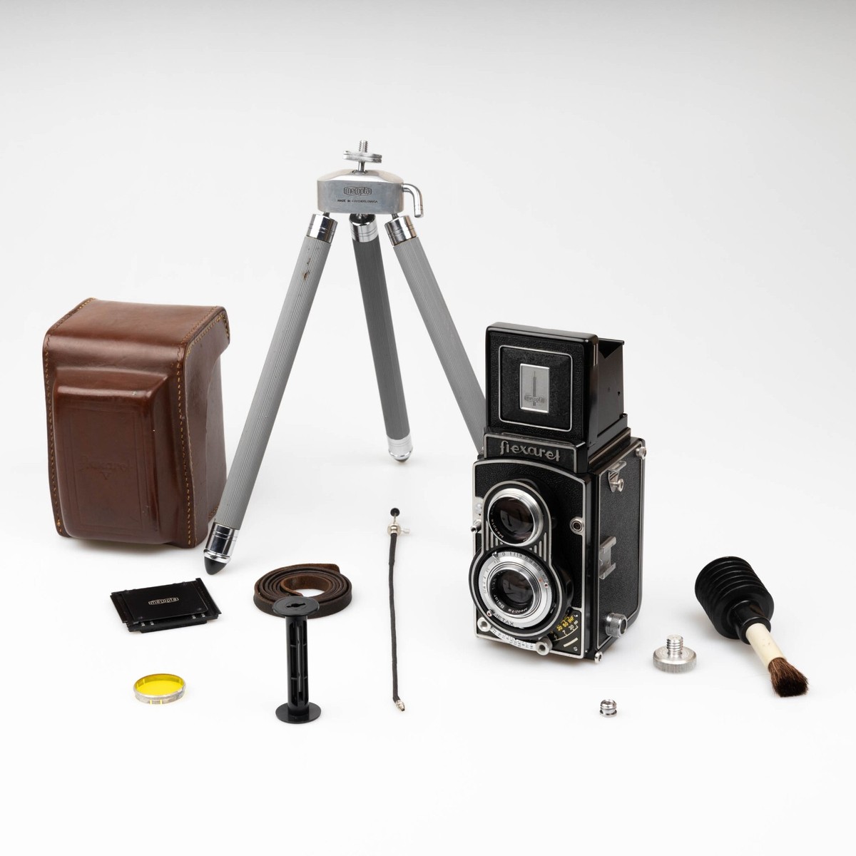 Meopta Flexaret V 二眼レフカメラ with case. Meopta Flexaret V - Camera – Kamerastore