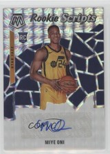 2019-20 Panini Mosaic Rookie Scripts Miye Oni #RS-MON Auto RC fd4
