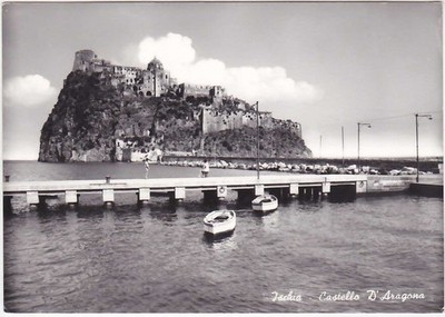 ISCHIA - NAPLES - CASTLE OF ARAGON - TRAVEL 1962 -7939-