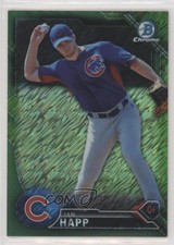 2016 Bowman Chrome Prospects Green Shimmer Refractor 62/99 Ian Happ #BCP64 i6j
