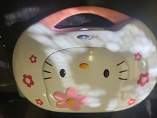 Hello Kitty Karaoke CD Player KT-2003 Pink Tested No Mics,phones,power Plug