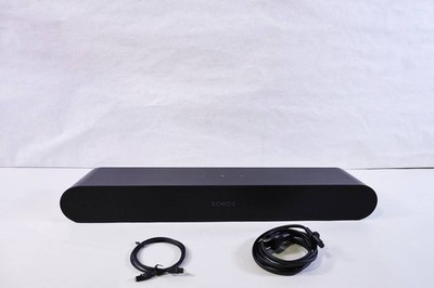 SONOS RAY SOUNDBAR WITH POWER CABLE | RAYG1US1BLK | BLACK