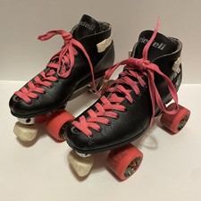 Riedell USA Quad Speed Skates Sure Grip Invader 4R TR Sure Grip Black